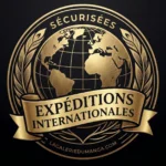 macaron permettant de signaler aux acheteurs que les fukusei genga et lithographies peuvent être expédié dans le monde entier.